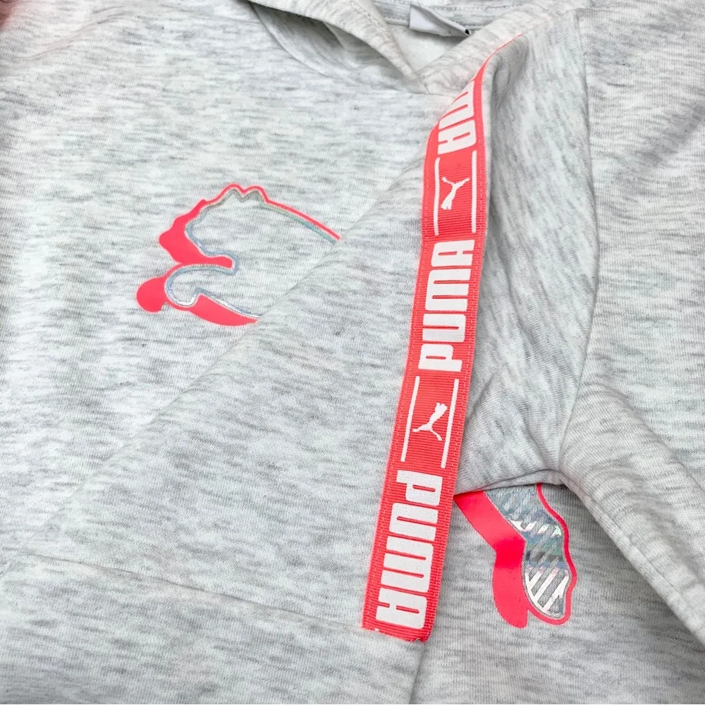 🌸New🌸 Big girl Puma hoodie large